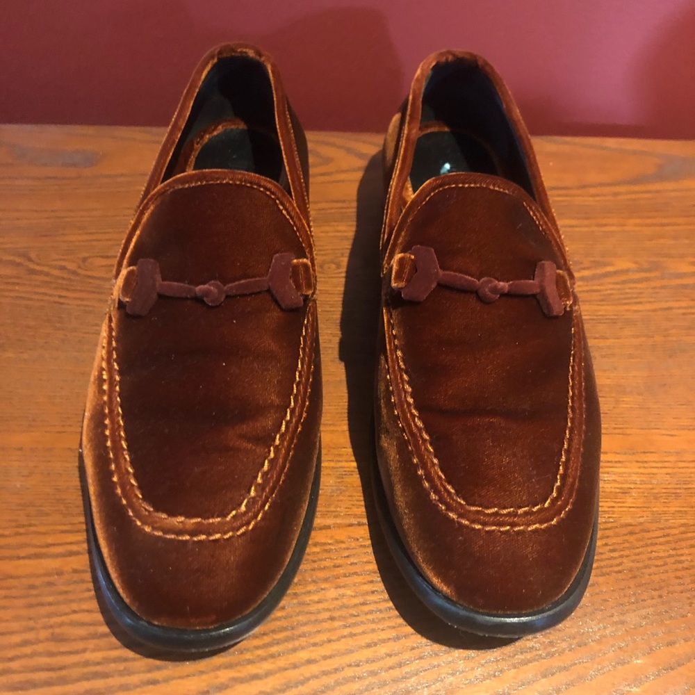 Jimmy Choo velvet loafers